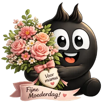 Flowy met bloemen voor mama